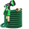 High Pressure Heavy Duty Long Lightweight 50ft Retractable 100ft Brass Expandable Garden Hose