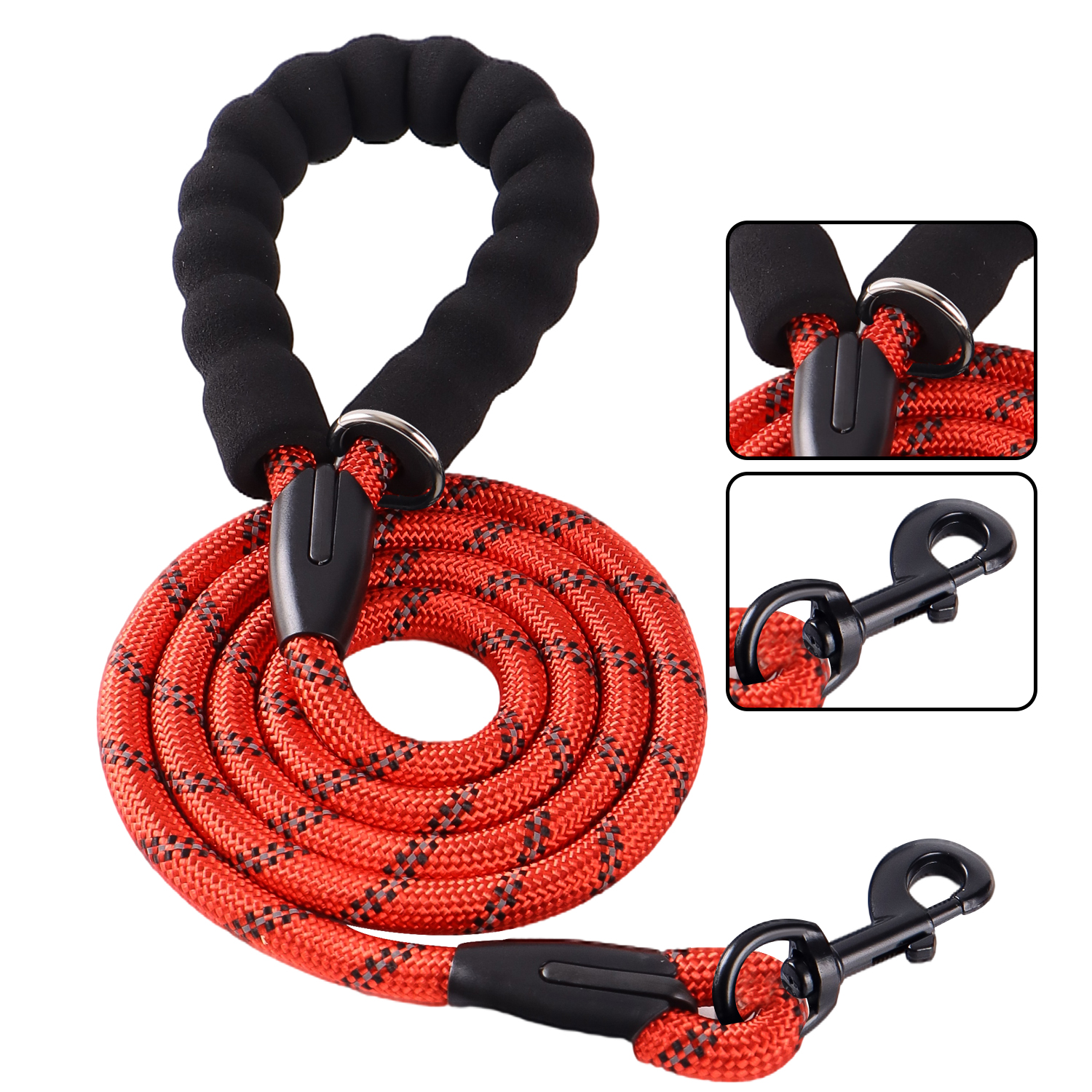 2021 fashion attractive design fashion dog leash adjustable length double leash 