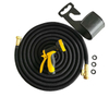 Wholesale 100 foot solid brass fitting manguera de jardin durable core expandable magic garden water hose