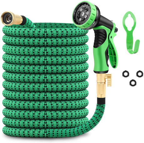 New premium durable latex expanding garden water hose expandable 30 ...