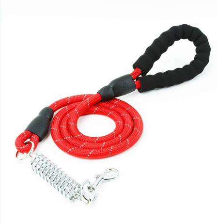 New Design Cute Nylon Web Dog Leash Carabiner Adjustable Rope Dog Leash
