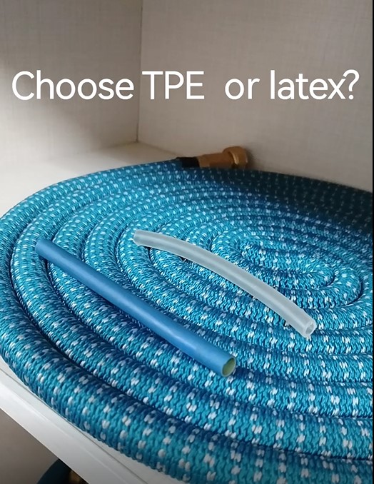 How choose different inner tube for expandable hose? TPE or latex 