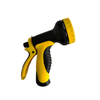 Hose Nozzle Garden, Metal Spray Nozzle High Pressure, 10 Patterns Thumb Control for Watering, Washing