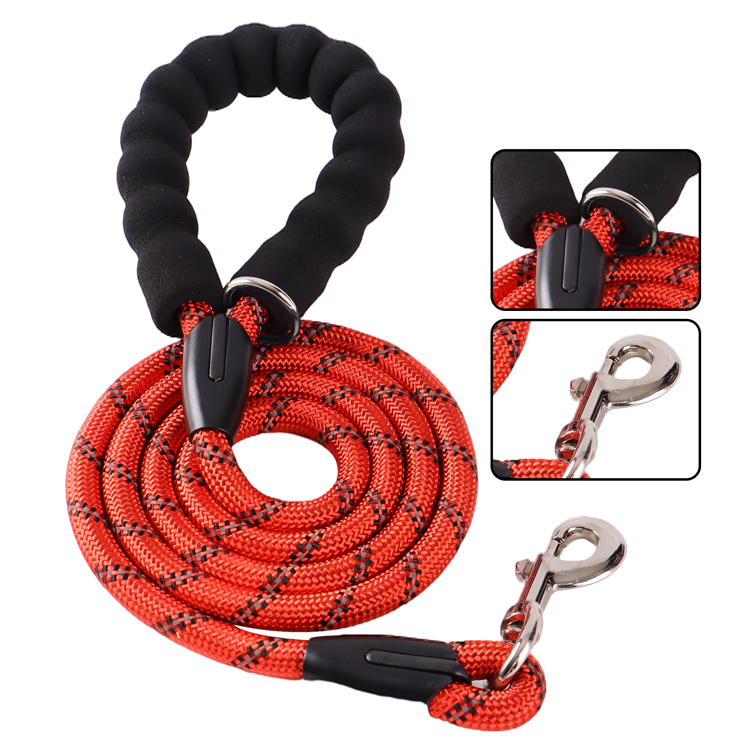 2021 fashion attractive design fashion dog leash adjustable length double leash 