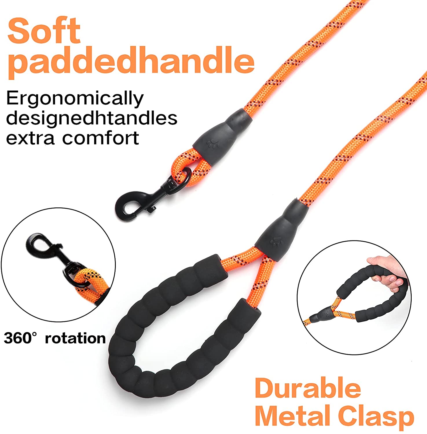 pet lead leash no collar needed 1.2m portable low price dog leash rope